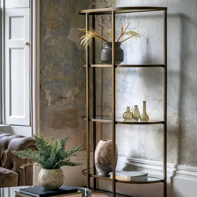 Dunelm Hopewell Display Unit Bronze