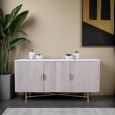 Dunelm Indus Valley Cleo 3 Door Sideboard