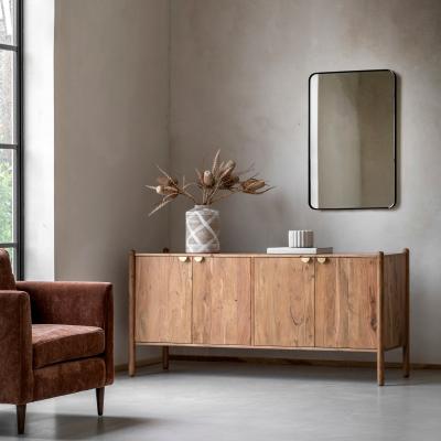 Dunelm Canley 4 Door Sideboard Natural