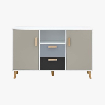 Dunelm Delta Large Sideboard Grey
