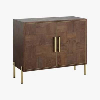 Dunelm Gambit 2 Door Sideboard Dark Oak