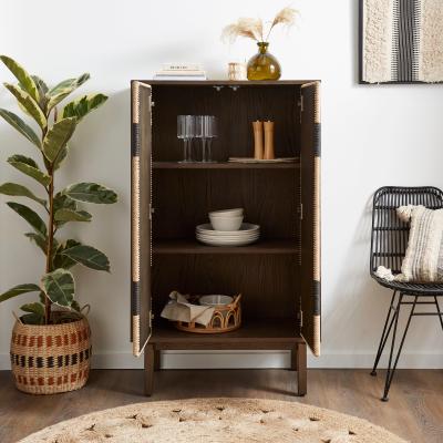 Dunelm Bodhi Tall Sideboard Brown
