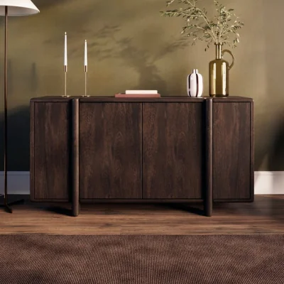Dunelm Hunter Large Sideboard, Mango Wood