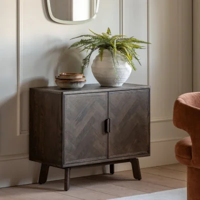 Dunelm Hanley Parquet Small Sideboard