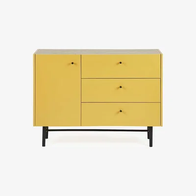 Dunelm Oliver Small Sideboard Ochre