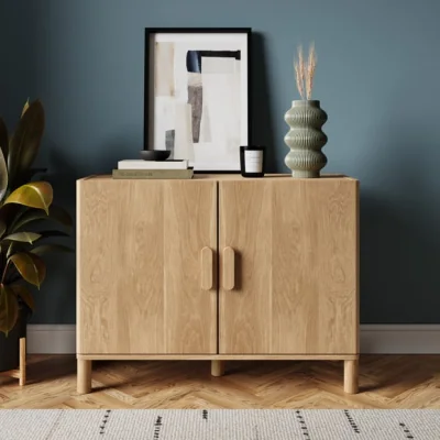 Dunelm Return - Hatton Small Sideboard, Oak Effect
