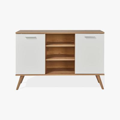 Dunelm Carlos 2 Door Sideboard - Natural