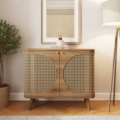 Dunelm Sorrel Small Sideboard, Wood Effect