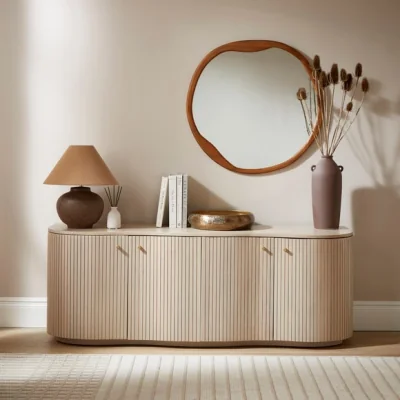 Dunelm Tarla Extra Wide Sideboard, Mango Wood