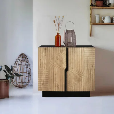 Dunelm Indus Valley Iconic 2 Door Sideboard Grey