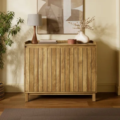 Dunelm Humphrey Small Sideboard, Mango Wood Effect
