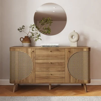 Dunelm Sorrel Sideboard, Wood Effect
