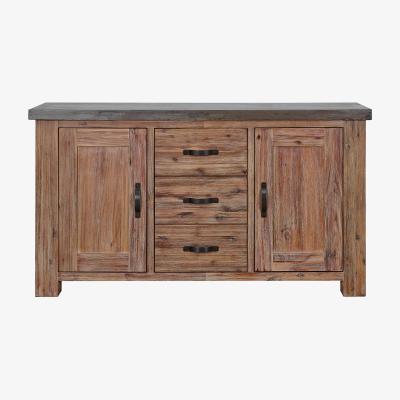 Dunelm Harvey Acacia Large Sideboard Brown