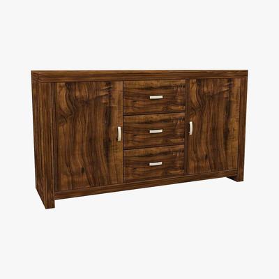 Dunelm Hampton Acacia Dark Wood Sideboard