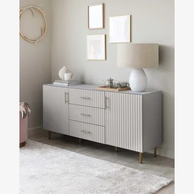 Danetti Albury light grey sideboard