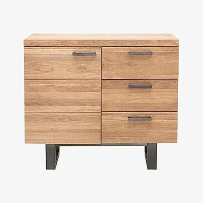 Furniture Village Earth 1 Door 3 Drawer Sideboard
