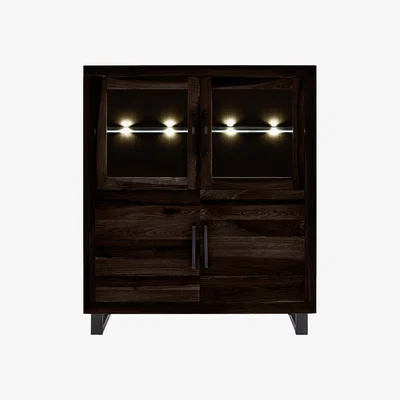 Furniture Village Bodahl - Terra Highboard - Smoked