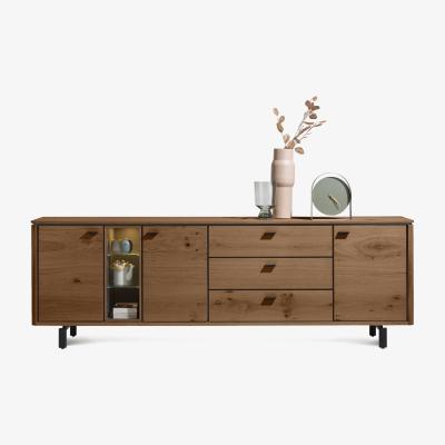 Furniture Village Habufa - Montreal Large Sideboard - Choco Brown