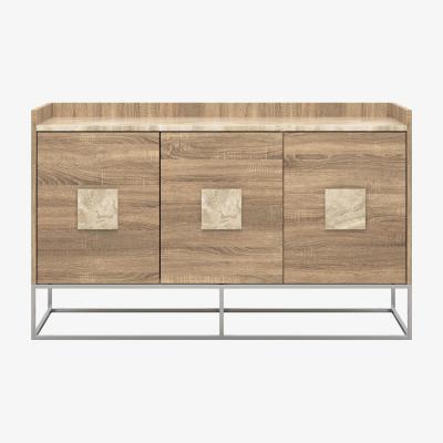 Furniture Village Stone International - Valentina 3 Door Sideboard