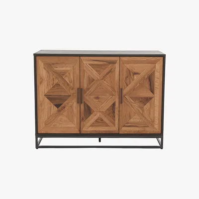 Furniture Village Globe Narrow Sideboard - Brown - By Furniture Village