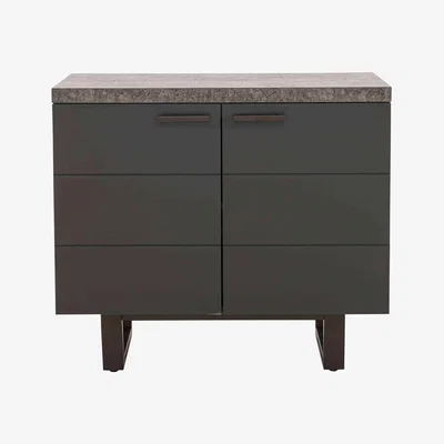 Furniture Village Moon 2 Door Sideboard - Grey