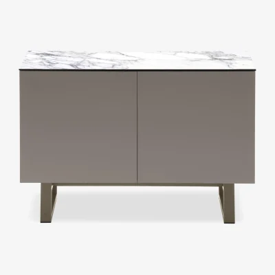 Furniture Village Connubia - Dalia 2 Door Sideboard - Lva Pepper