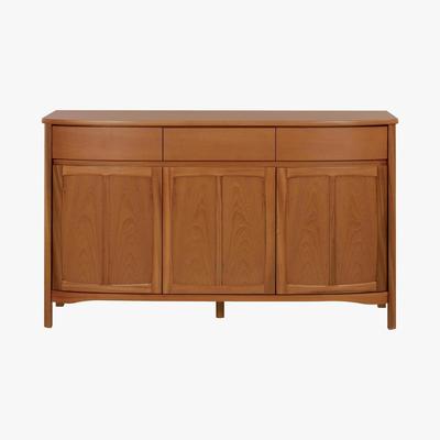 Furniture Village Nathan - Shades 3 Door Sideboard - Brown