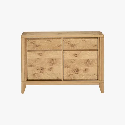 Furniture Village Dorset Narrow Sideboard - Brown