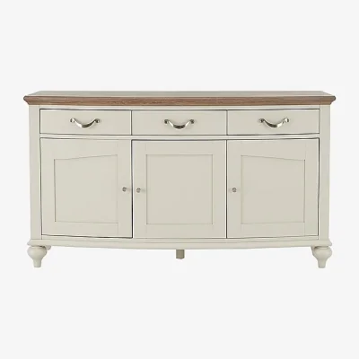 Furniture Village Furnitureland - Annecy Wide Sideboard - Soft Grey