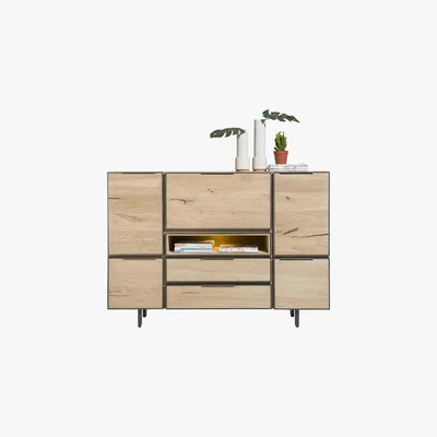 Furniture Village Habufa - Sox 5 Door 2 Drawer Highboard