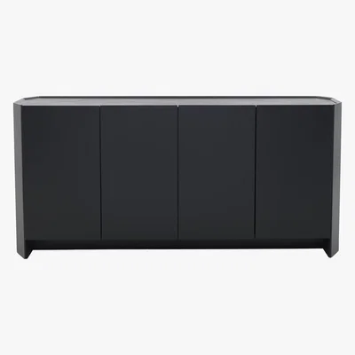 Furniture Village Metallica Large Sideboard - Grey - By Furniture Village