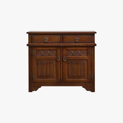 Furniture Village Old Charm Aldeburgh Two Door Sideboard - Brown