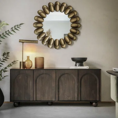 Furniture123 Large Sideboard With Ball Feet - Arc