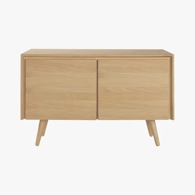 Habitat VINCE Oak 2 door mid-century sideboard