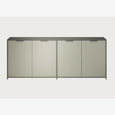 Heal's Heal's Dita Sideboard Argile Lacquer Bronze Frame
