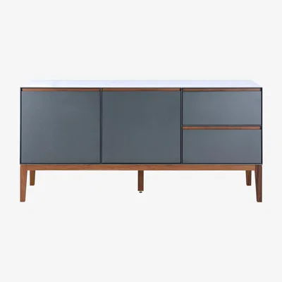 Heal's Heal's Lars Sideboard Grey/Walnut
