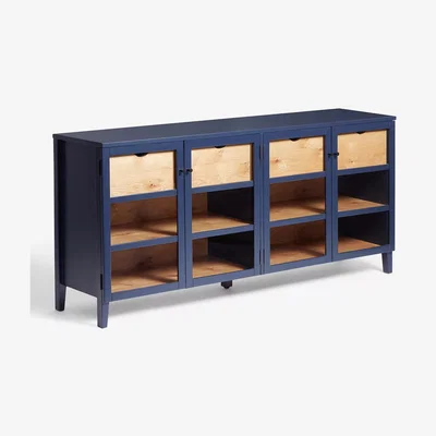 John Lewis John Lewis & Partners Frame Sideboard, Ink Blue