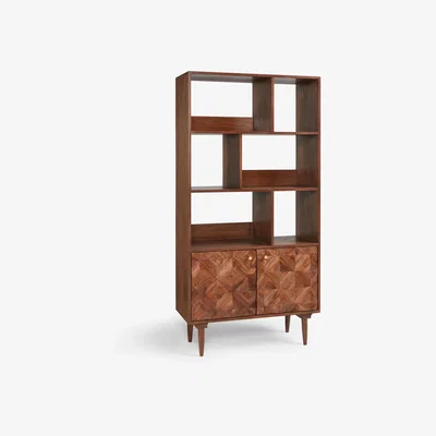 John Lewis John Lewis + Swoon Franklin Shelving Unit, Dark Brown