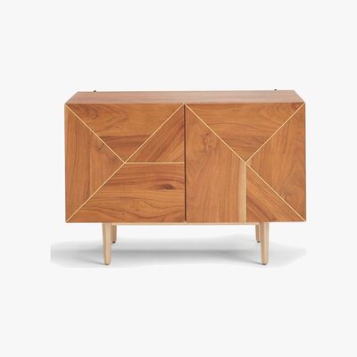 John Lewis John Lewis & Partners + Swoon Mendel Small TV Stand Sideboard for TVs up to 42