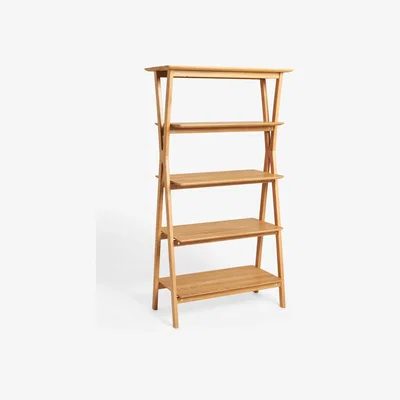 John Lewis John Lewis X-Ray Shelving Unit, Oak