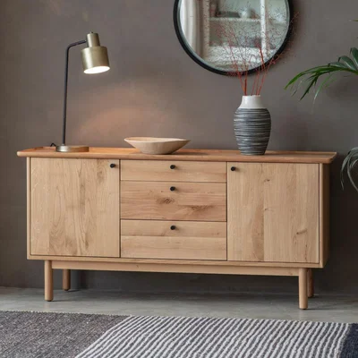 Knees Kingham Light Oak Sideboard