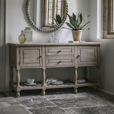 Knees Dorian 2 Door Pine Sideboard - Natural