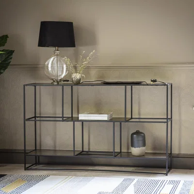 Knees Madson Metal Sideboard - Antique Gold