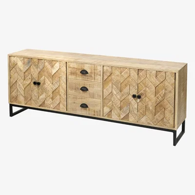 Knees Paisley Parquet Sideboard
