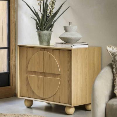 Knees Cohen 2 Door Oak Finish Sideboard - Natural