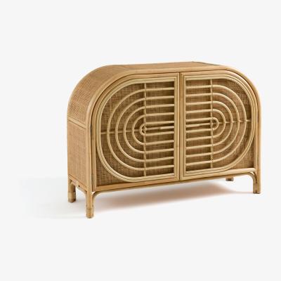 La Redoute Gocco 2-Door Rattan Sideboard