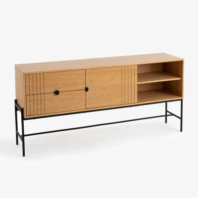 La Redoute Clara Ash and Metal Sideboard