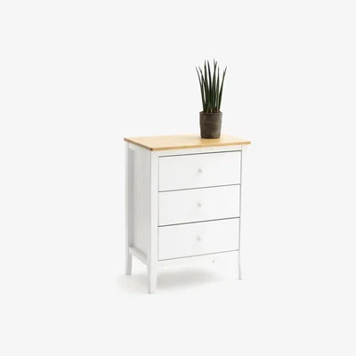 La Redoute Alvina Solid Pine 3-Drawer Kitchen Unit