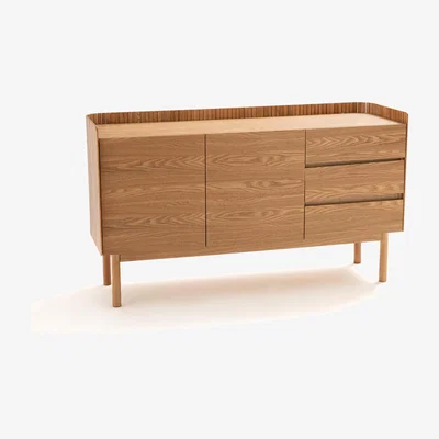 La Redoute Latti 2-Door 3-Drawer Ash Sideboard