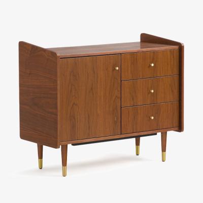 La Redoute Ronda Walnut Veneer Vintage Small Sideboard